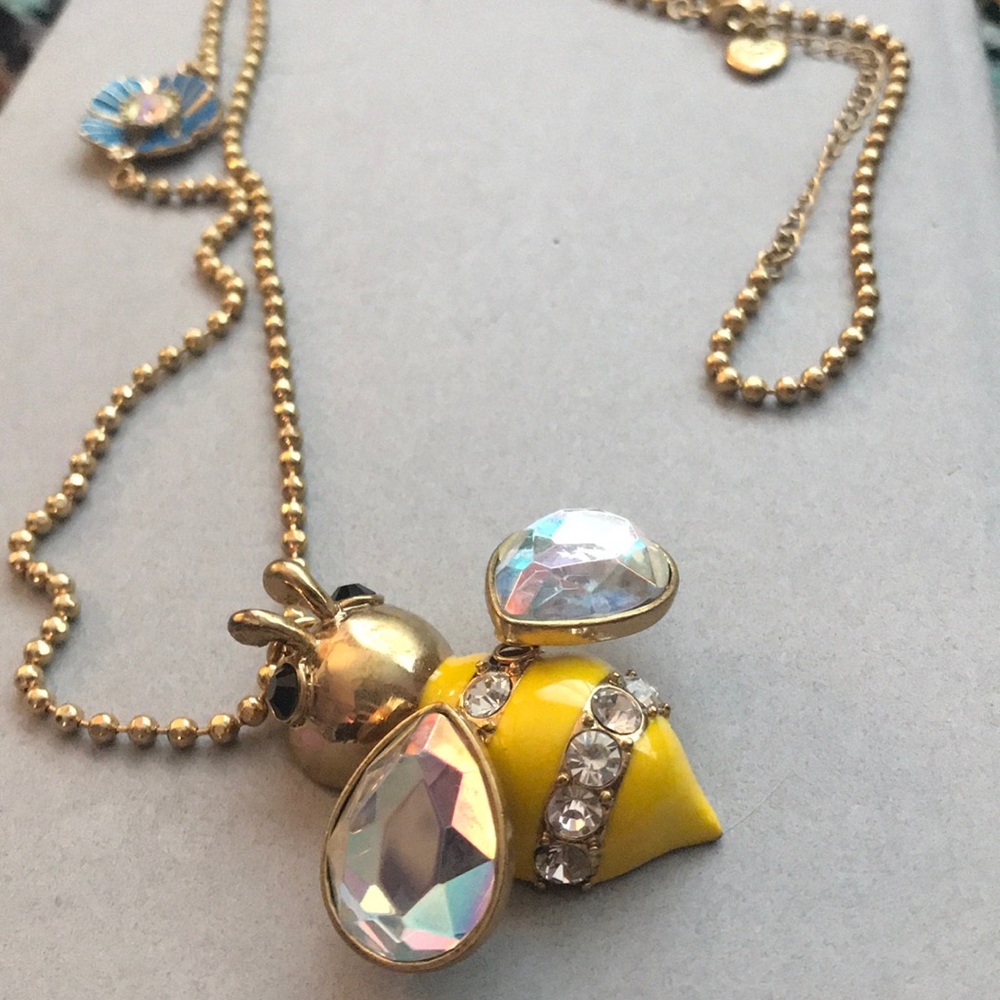 Betsey Johnson Bee Necklace
